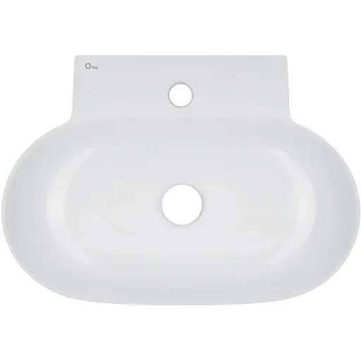 Умивальник Qtap Cardinal 565x400x130 White QT0411K177WN, Білий - фото 1