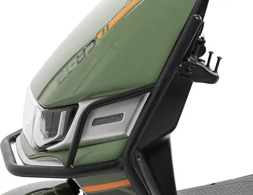 Электроскутер Двухместный Crosser CR13 (2000W, Графеновая батарея 72V/24Ah) Зеленый - фото 9