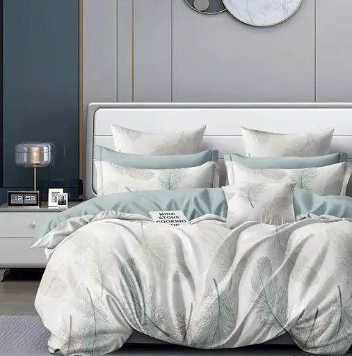 Комплект постільної білизни Viluta полуторний ранфорс 25396 100% бавовна - фото 1