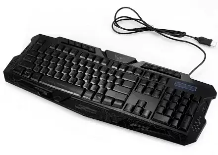 Игровая компьютерная клавиатура Atlanfa M200L с LED подсветкой - фото 4