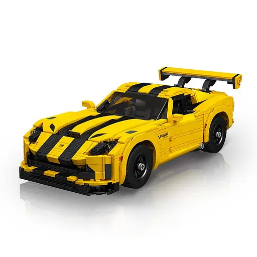 Конструктор машина MOULD KING  DODGE VIPER додж   для детей и взрослых 1236 деталей - фото 1