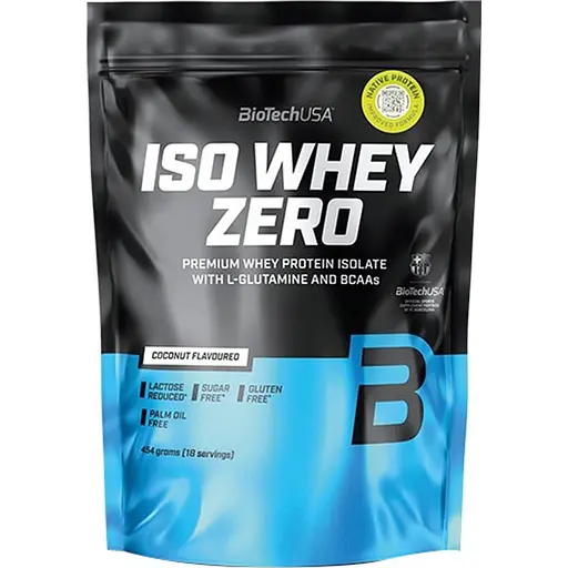 Протеин BiotechUSA Iso Whey Zero 454 г coconut