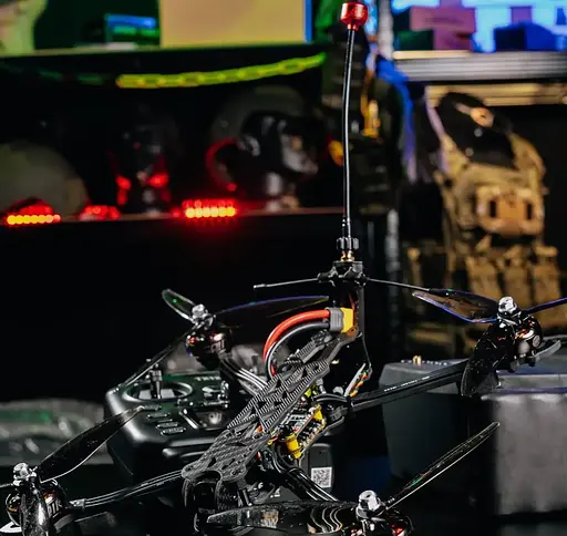 Квадрокоптер дрон FPV Steel bird 7 дюймовый размер (18 мин полета) до 14 км - фото 6