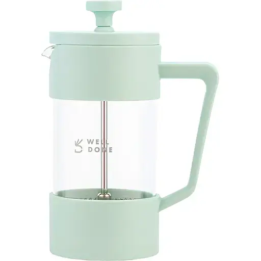 Френч-прес Well Done бірюзовий 350 мл (WD-8053A) - фото 1
