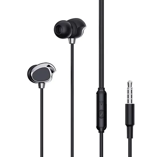 Наушники XO EP53 in-ear 3.5mm earphone черные - фото 3