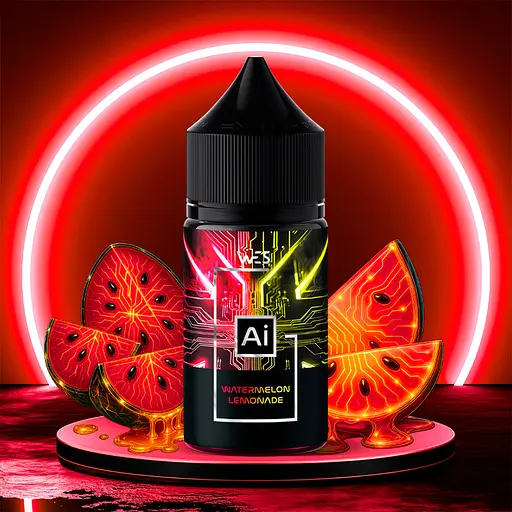 Набор компонентов для самозамеса солевой заправки WES AI 30 мл Watermelon Lemonade Арбузный лимонад, 0-50 мг (18137)