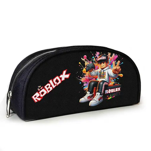 Пенал шкільний з принтом Roblox 23х10х8 см дитячий для дівчинки, хлопчика (3891)