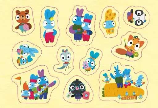 Хоробрі Зайці. Вперед до розваг. Пригодницькі розмальовки - фото 5