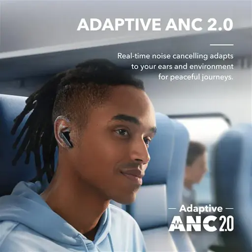 Bluetooth-гарнітура Anker SoundCore Liberty 4 NC Velvet Black (A3947G11) - фото 7