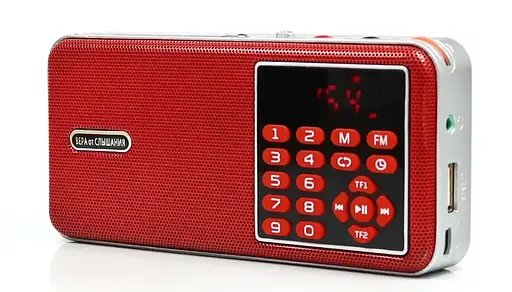 Потужний цифровий портативний FM радіоприймач USB/MP3 N2020 - фото 1