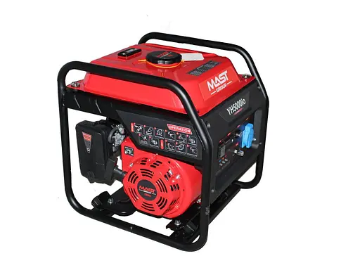 Інверторний генератор MAST GROUP + газова плитка Orcamp CK-505 + електричний обігрівач Gardyer HE2000 та лійка (KYH5000iO) - фото 3