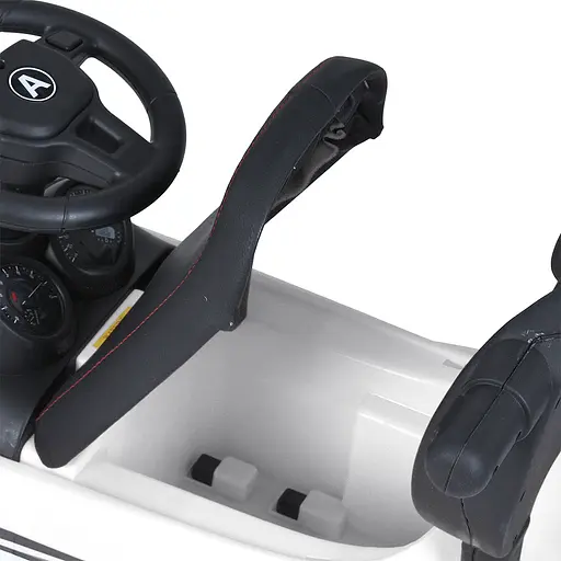 Дитяча каталка-толокар Bambi Racer M 5045L - комфорт і безпека в кожній поїздці, біла - фото 7