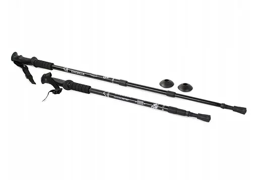 Трекінгова палиця для скандинавської ходьби EasyFit 1 штука Чорна 1 шт (EF-3924-BK) - фото 3