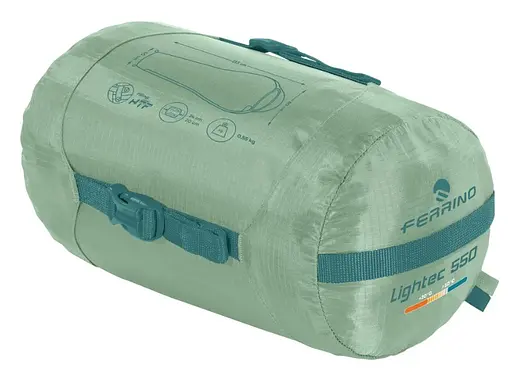 Спальний мішок Ferrino Lightec 550 +20°C Green (86153QVV) - фото 2