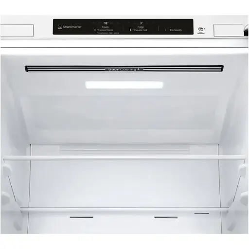 Холодильник LG с нижним морозильным отделением 186x60х68 холод.отд. 234 л мороз.отд. 107 л 2дв. А+ NF инв. диспл внутр. белый - фото 9
