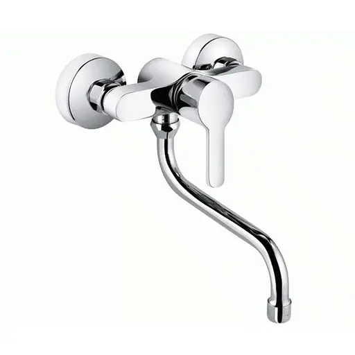 Настенный смеситель для кухни Kludi Logo Neo однорычажный 379240575 - фото 1