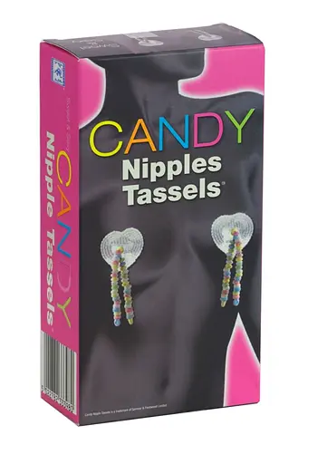 Наклейки на соски з цукерками Spencer & Fleetwood Candy Nipples Tassels мульти - фото 3