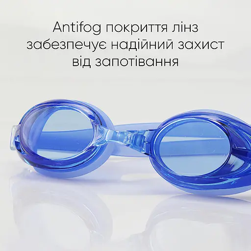 Окуляри для плавання Renvo Lambro Уні Anti-fog Синій OSFM (2SG210-04) - фото 5