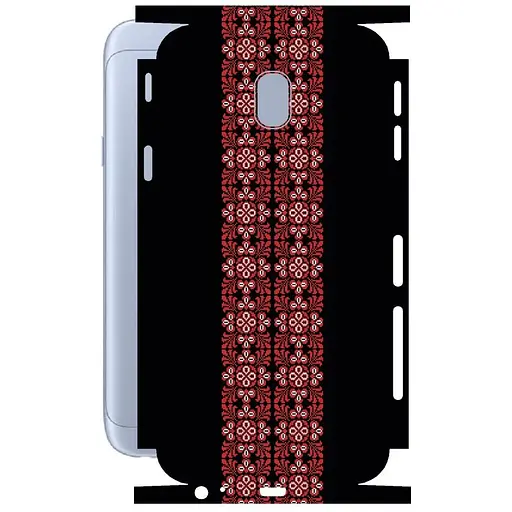 Защитная пленка StatusSKIN для Samsung Galaxy J3 2017 J330 Корпус Винил Вышиванка 2 - фото 1