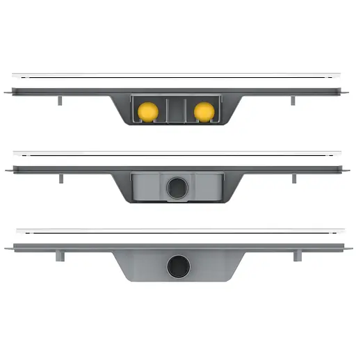 Душовий канал Imprese i-Flow 700 мм із решіткою квадрат нержавіюча сталь d44700Q - фото 5