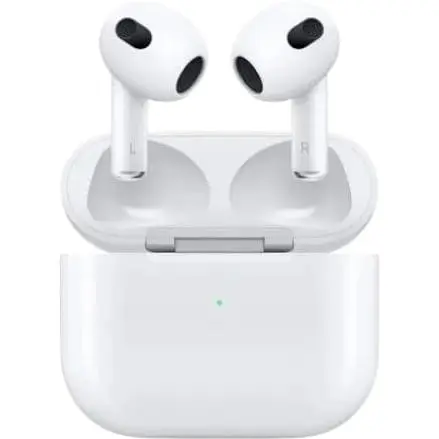 Бездротові навушники Apple AirPods 3 with Lightning Charging Case (MPNY3TY/A) - фото 1