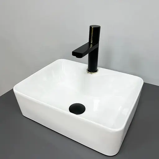 Умивальник VBI Forli S white накладний VBI-011101, Білий - фото 1