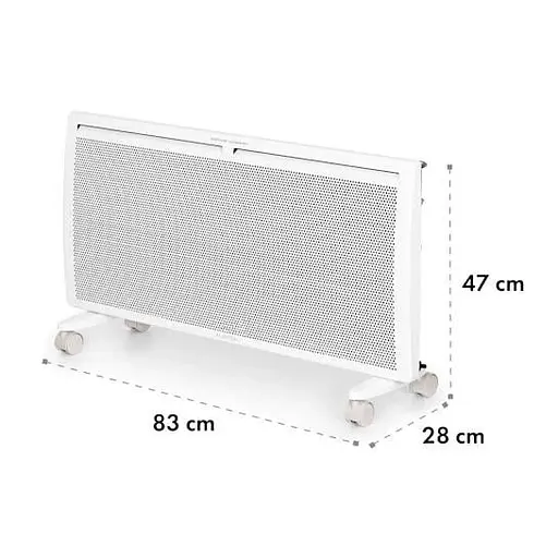 Конвекційний обігрівач Klarstein Hot Spot Slimcurve Double Wave 2-в-1 (10035061) - фото 3