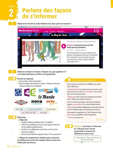 Adomania. Niveau 4 Livre de l'eleve + DVD-ROM - фото 4