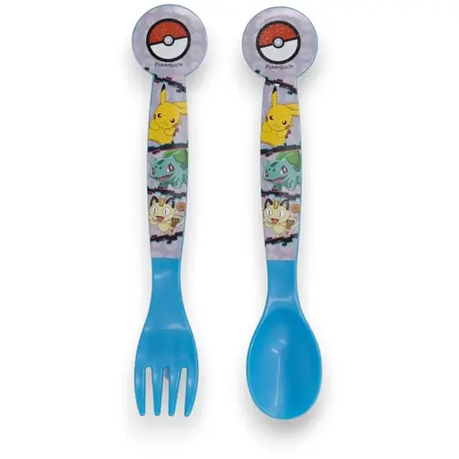Детский набор столовых приборов 2 предмета Stor Pokemon (08017)