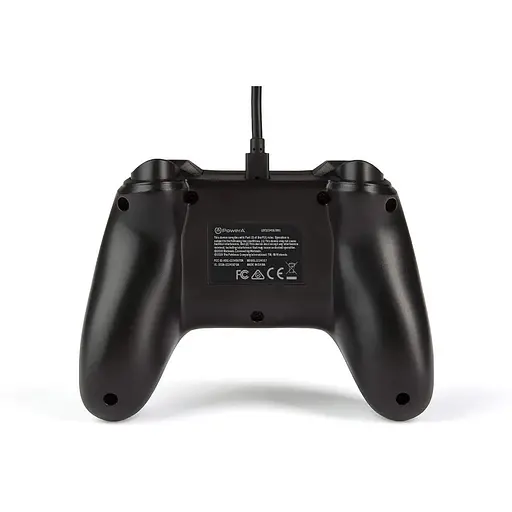 Проводной контроллер PowerA Nintendo Switch - черный, съемный 10-футовый USB-кабель, официальная лицензия Nintendo - фото 3