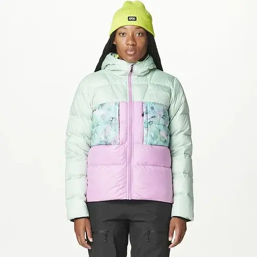 Куртка Picture Organic Hi Puff Down W 2025 Green/Pink XL (1012-SWT0164A-XL) - фото 3