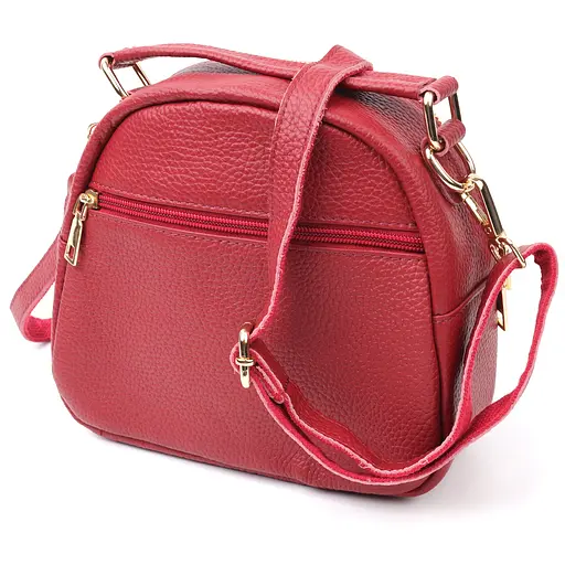 Сумка кожаная женская Vintage 20х19х9 см sum0020314 - фото 2