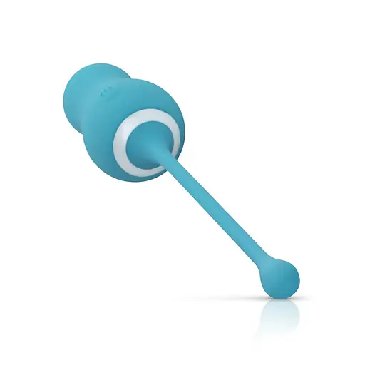 Віброяйце Cala Azul Elena Vibrating Egg 16.2 см блакитний - фото 10