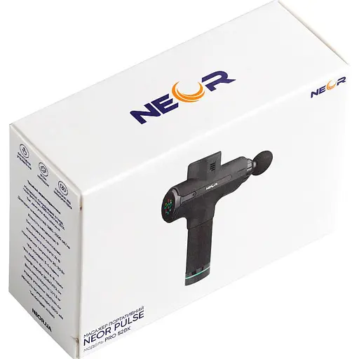 Перкусійний масажер Neor Pulse Pro 52BK [104290] - фото 7