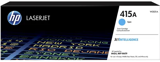 Картридж HP 415A CLJ Pro M414/454/479 Enterprise M455/M480 Cyan 2100стр teh0015623 - фото 2