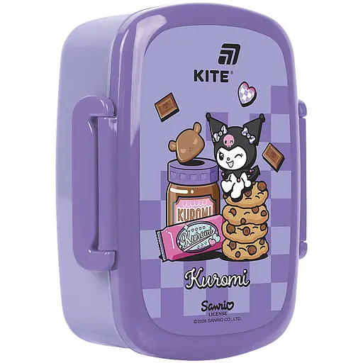 Ланчбокс Kite Kuromi с наполнением 750 мл (HK26-163-2) - фото 1