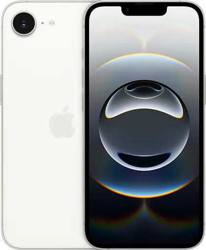 Смартфон Apple iPhone 16e 256GB White (MD1W4) - фото 1