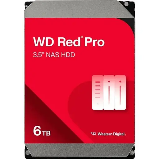 Жесткий диск Western Digital Red NAS 6TB (WDBMMA0060HNC) - фото 1