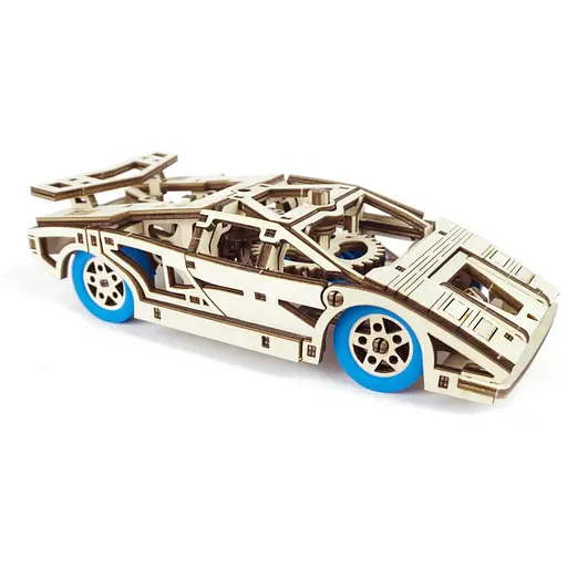 Деревянный конструктор Raging Bull Time For Machine T4M380304 Синий - фото 1