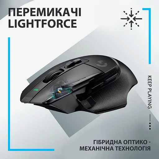 Беспроводная мышь Logitech G502 X Lightspeed Wireless Black (910-006180) - фото 6