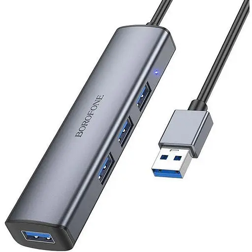 Концентратор USB Hub Borofone DH12 4 в 1