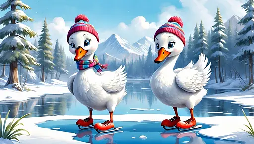 Деревянный фигурный пазл Лебеди, А4, Деревянная коробка 100 элементов