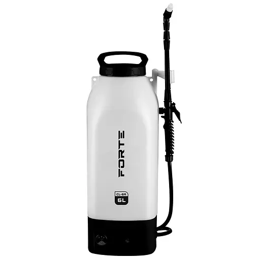 Оприскувач акумуляторний Forte CL - 6R, 1.3АН/12 V, робочий тиск 2 - 4 Bar, об'ем 6 л ,вага 5.5 кг (141012)