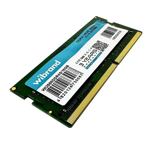 Память оперативная для ноутбуков SODIMM DDR4 Wibrand 16GB 2666MHz WI2666DDR4S/16GB - фото 3