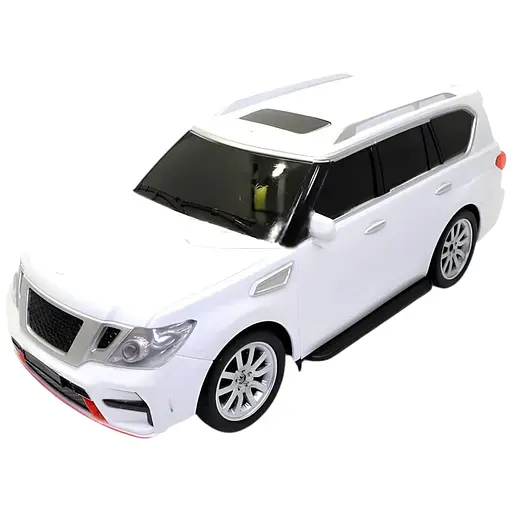 Джип M 4933-02 на радіокеруванні, білий, 31 см, масштаб 1:12, акумулятор, світло, гумові колеса