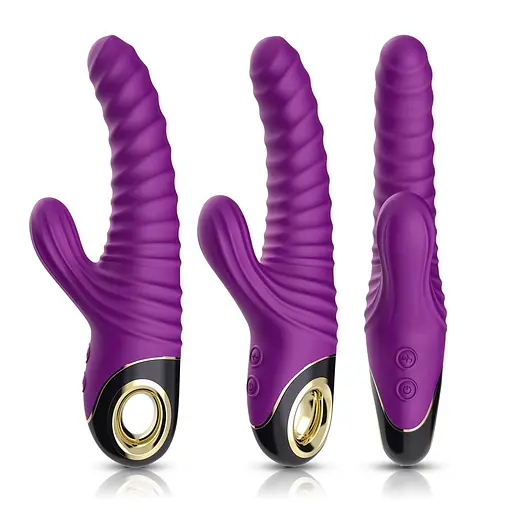 Вібратор-кролик B - Series Joy Eternity, 22.7 см (фіолетовий) - фото 2