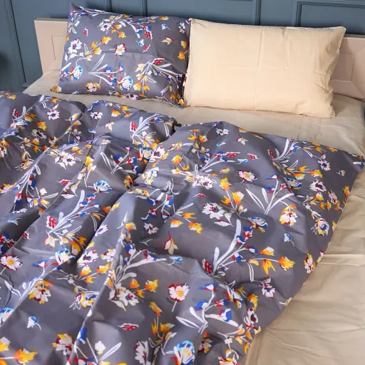 Простирадло MirSon Бязь 17-0709 Desert Rose 150х220 см бежеве (2200010617368) - фото 2