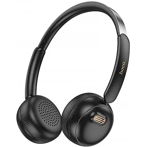 Бездротові навушники Hoco W62 Verso retro BT headphones, BT5.4, 300mAh, 30h, black
