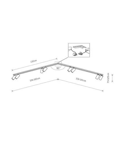 Спот Nowodvorski 7721 Mono Corner - фото 2