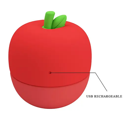 Кліторальний стимулятор Pretty Love Apple Secret червоний - фото 8
